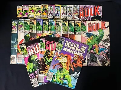 Buy Incredible Hulk #286-312 (missing #290, 298, 300), Annual 13, 25 Total Comics • 58.25£