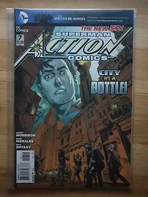 Buy Action Comics Issue 7 New 52 DC Comics Superman Grant Morrison • 1.99£