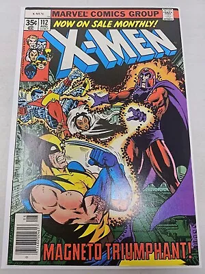 Buy UNCANNY X-MEN #112- Magneto Appearance Marvel 1978 Real Nice 9.0 Or Better  • 77.65£