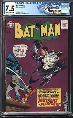 Buy D.C Comics Batman 169 2/65 FANTAST CGC 7.5 Off White To White Pages • 469.85£