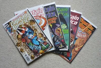 Buy Captain America #8, #9, #10, #11, #12 & #13 VFN (1998/9) Marvel Comics • 15£