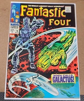 Buy Fantastic Four #74 Fn/vf Galactus & Silver Surfer 🔥 • 34.95£