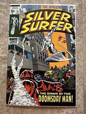 Buy Silver Surfer #13 FN+ (1970 Marvel Comics) • 50.48£