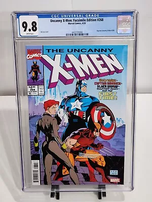 Buy Uncanny X-Men: Facsimile Edition #268 Jim Lee Cover CGC 9.8  • 38.83£