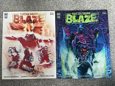 Buy DC Comics Suicide Squad: Blaze 2022. Oversized Graphic Novels Books 1 & 2 (of 3) • 12£