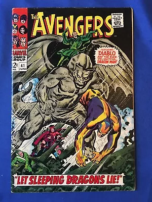 Buy Avengers #41 FN+ (6.5) MARVEL ( Vol 1 1967) (2) • 38£