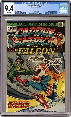 Buy Captain America #192 CGC 9.4 1975 1447725007 • 174.74£