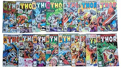 Buy The Mighty THOR #285 To #299  Comic Run , Marvel Comics Bronze Age - 15 Issues ! • 39.99£