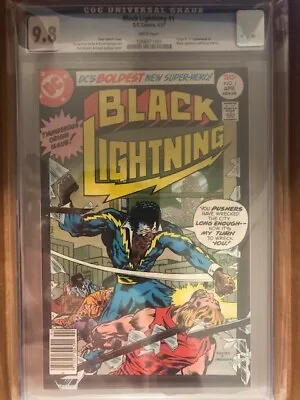 Buy Black Lightning #1 CGC 9.8 WHITE PAGES • 776.60£