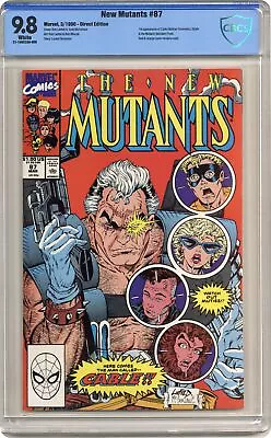 Buy New Mutants #87D Liefeld Variant 1st Printing CBCS 9.8 1990 21-109C33A-008 • 661.30£