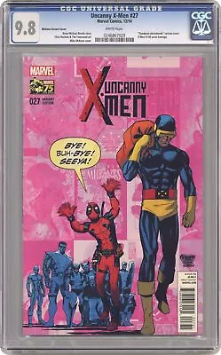 Buy Uncanny X-Men #27B McKone 1:25 Variant CGC 9.8 2014 0246867029 • 77.66£