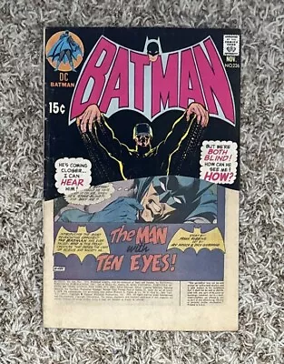 Buy Batman #226 * Front Cover Half Missing * Otherwise Solid Copy * Neal Adams 1970 • 7.76£
