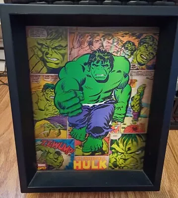 Buy Classic Incredible HULK 3D Lenticular Collector's Framed Picture Marvel • 7.99£