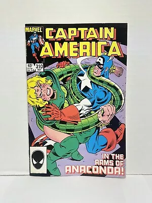 Buy Captain America 310 1985 First Diamondback Serpent Society Nice Copy • 10.11£