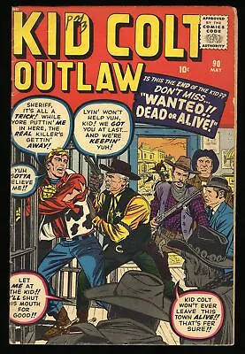 Buy Kid Colt Outlaw #90 VG/FN 5.0 Marvel 1960 • 42.79£