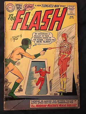 Buy THE FLASH #119 (1961) 3rd Mirror Master, Around GD- • 21.73£