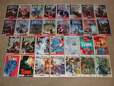 Buy Thor God Of Thunder 7 8 9 #10-24 Vol 4 #2-7 Comic LOT Gorr Jason Aaron 1st Print • 128.10£