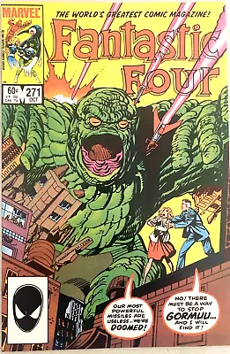 Buy Fantastic Four # 271. Oct.  1984.  John Byrne Story, Art & Cover. Vfn/nm 9.0 • 7.19£