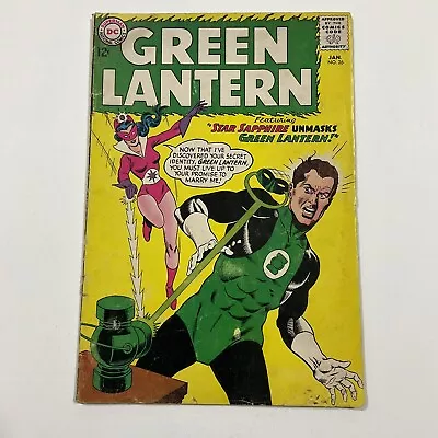Buy Green Lantern 26 Vg Very Good 4.0 Dc Comics Second Star Sapphire 1964  • 23.33£