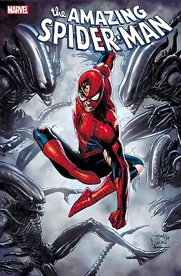 Buy Amazing Spider-man #53 Tony Daniel Marvel Vs Alien Variant (10/07/2024) • 3.95£