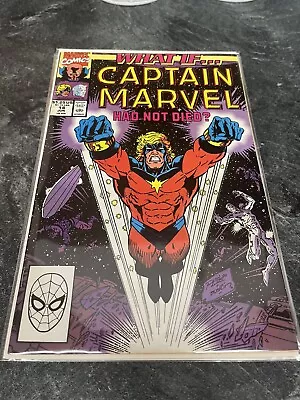 Buy What If...Captain Marvel Had Not Died? #14 1990 Marvel Comics   Bagged & Boarded • 5.95£