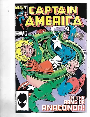 Buy Captain America #310, 1985, NM/Mint, 9.8,  Stan Lee Classic Era, Copper Age • 136.15£