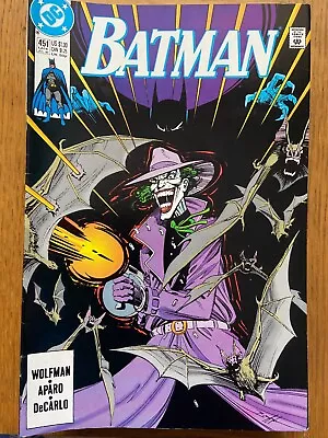 Buy Batman Issue 451 (VF) From July 1990 - Discounted Post • 1.50£