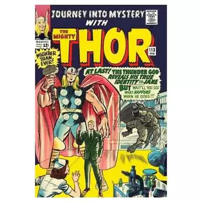 Buy Journey Into Mystery #113 - 1952 Series Marvel Comics VG Minus [b  • 36.67£