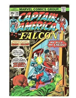 Buy Captain America 186 7.0 FN/VF Marvel Comics 1974 • 11.61£