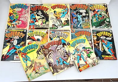 Buy 13 - 1970's DC Superboy Superman Comics #153 #157 #161 #163 #164 #166 ~ T701f • 27.14£