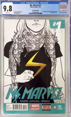Buy Ms Marvel #1 - Rare 7th Printing - Cgc 9.8 • 1,000£