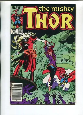 Buy Thor 347 Fine+ Wpgs Newsstand V1 Marvel 1984! 1st Algrim The Strong(kurse)!!!!!! • 3.88£
