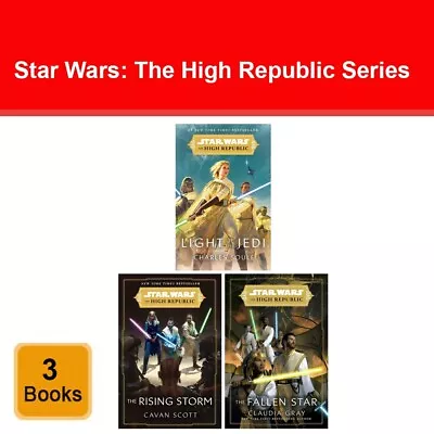 Buy Star Wars: The High Republic Series 3 Books Collection Set NEW Pack • 16.90£