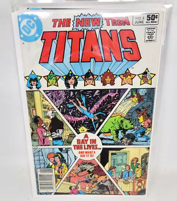 Buy NEW TEEN TITANS #8 First Appearance Of Terry Long *1981* 8.0 • 4.65£