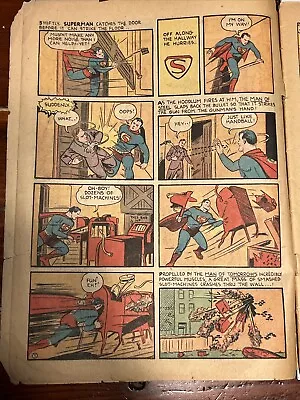 Buy SUPERMAN #5 Incomplete ADS FOR BATMAN #1! • 622.39£