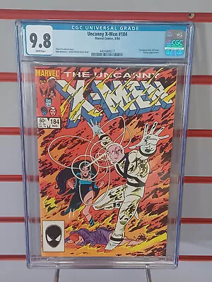 Buy UNCANNY X-MEN #184 (Marvel Comics, 1984) CGC Graded 9.8 ~ FORGE ~ WHITE Pages • 97.08£