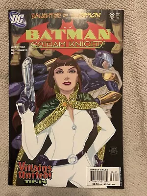Buy Dc Comics: Batman: Gotham Knights #66 VF 2005 • 0.99£