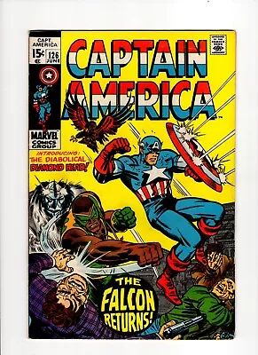 Buy CAPTAIN AMERICA #126 (1970): Nice Book! • 34.17£