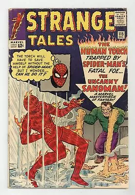 Buy Strange Tales #115 GD/VG 3.0 1963 • 89.31£