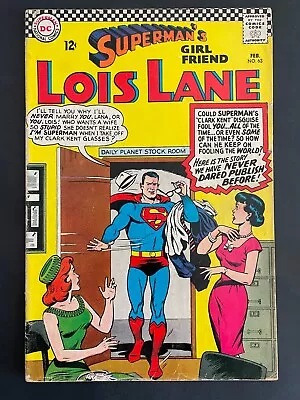 Buy Superman's Girlfriend Lois Lane #63 DC 1966 Comics Book • 7.76£