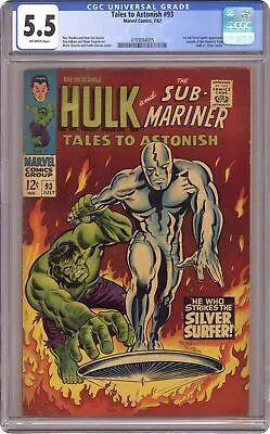 Buy Tales To Astonish #93 CGC 5.5 1967 4169094005 • 201.92£