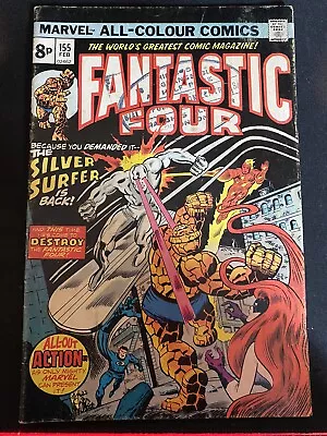 Buy Fantastic Four Silver Surfer Is Back Marvel Comic #155 - Good • 25£