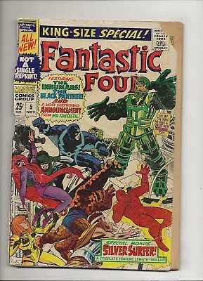 Buy Fantastic Four Annual #5 (1967) King-Size Special GD- 1.8 • 6.21£
