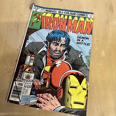Buy Iron Man #128, 1979 Marvel Demon In A Bottle Alcoholism Issue *PLEASE READ* • 50£