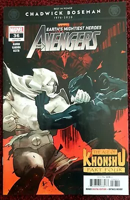 Buy Avengers #36 **Moon Knight V Black Panther** [NM] 2020 Marvel Comic  • 6.99£