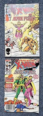 Buy Marvel Comics X-MEN AND ALPHA FLIGHT #1 2 Complete Set Art Adams 1985 • 9.99£