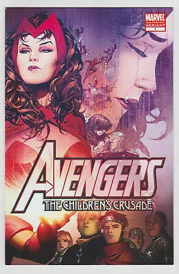 Buy Avengers Children's Crusade #1 (2010) VF+ Cheung 2nd Print Variant Marvel • 11.64£