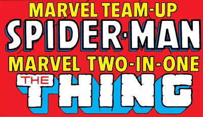 Buy Marvel Team-Up/Two-In-One / Spider-Man, Thing U PICK W/ UNLIMITED FLAT SHIP RATE • 1.51£