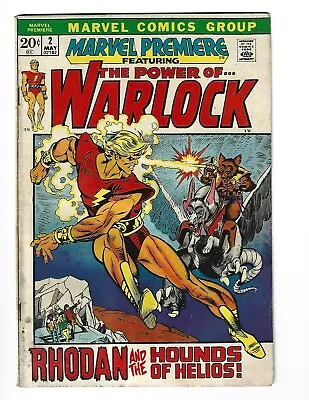 Buy Marvel Premiere #2 Power Of Warlock Marvel Comic 1972 Hi-res Scans 1st Adam Name • 7.77£