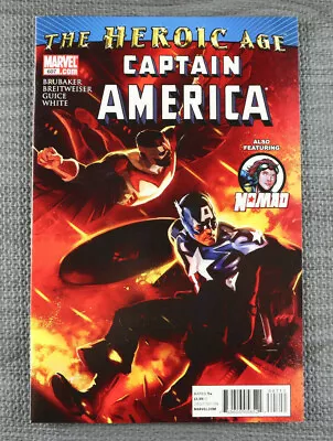 Buy 2010 Marvel Heroic AGE Captain America #607 VF/VF+ • 5.90£